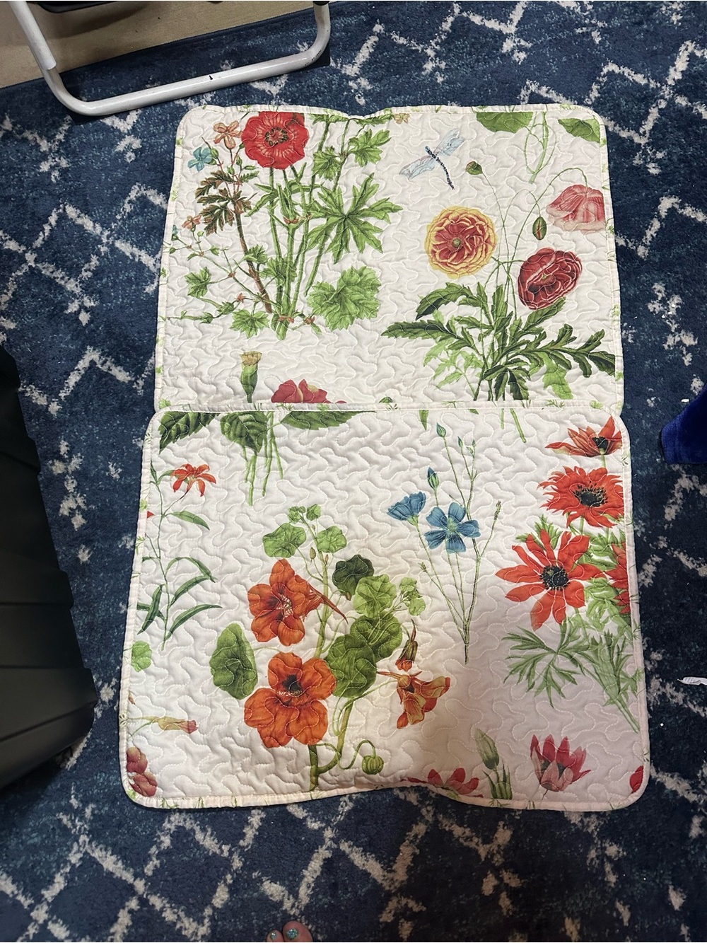 Floral Bedspread with Pillows Shams - Picture 4 of 9
